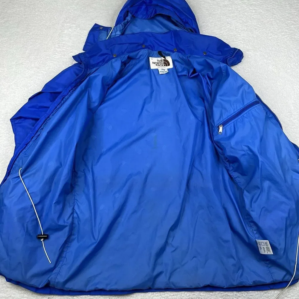 Vintage The North Face Jacket Mens XL Blue Goretex Parka 70s 80s‎ Made USA RARE